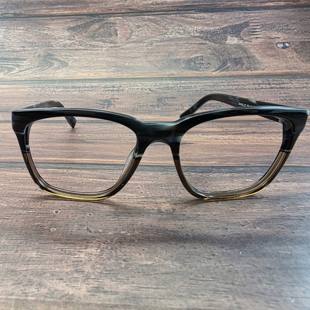 Warby Parker‎ Barkley 125 Eyeglass Frames Black Brown Gradient 53-18-142 Square